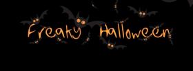 scream girl bats halloween facebook cover