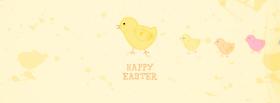 chicks easter holiday facebook cover