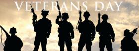 veterans day holiday facebook cover