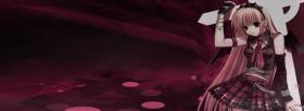 pink anime bat manga facebook cover
