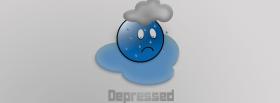 depressed clouds quotes facebook cover
