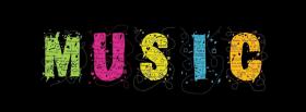music colors quote facebook cover
