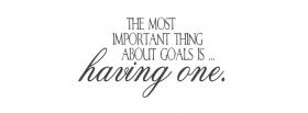 having one goal quotes facebook cover