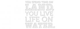 life on water quotes facebook cover