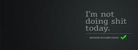 not doing anything quotes facebook cover