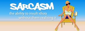sarcasm definition quotes facebook cover