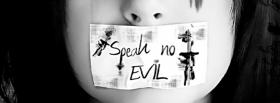 speak no evil quotes facebook cover