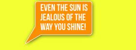 jealous sun quotes facebook cover