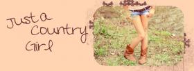 just a country girl facebook cover
