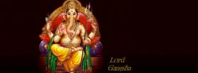 lord ganesha religions facebook cover