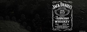 bottle of jim beam alcohol facebook cover