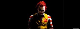 Ronald Mcdonald Joker facebook cover